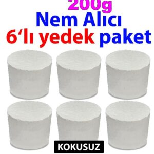 NemKap 200 g Nem Alıcı Yedek Tablet 6 Adet