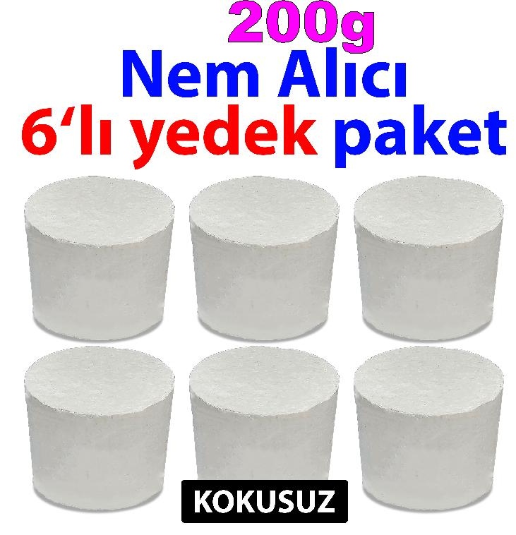 NemKap 200 g Nem Alıcı Yedek Tablet 6 Adet