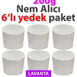 NemKap 200 g Nem Alıcı Lavanta Yedek Tablet 6 Adet