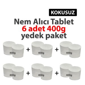 NemKap 400g Nem Alıcı Yedek Tablet- 6 Adet
