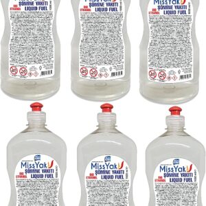 MissYak Ocak  BioEtanol Sıvısı 1Litre  x 6 adet